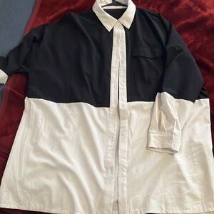 Plus size Button down